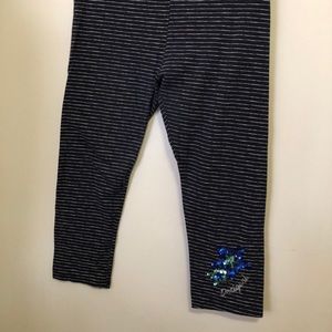 Desigual Cropped Stripped Pants.